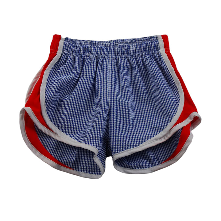Color Works Shorts - Navy with Red Sides