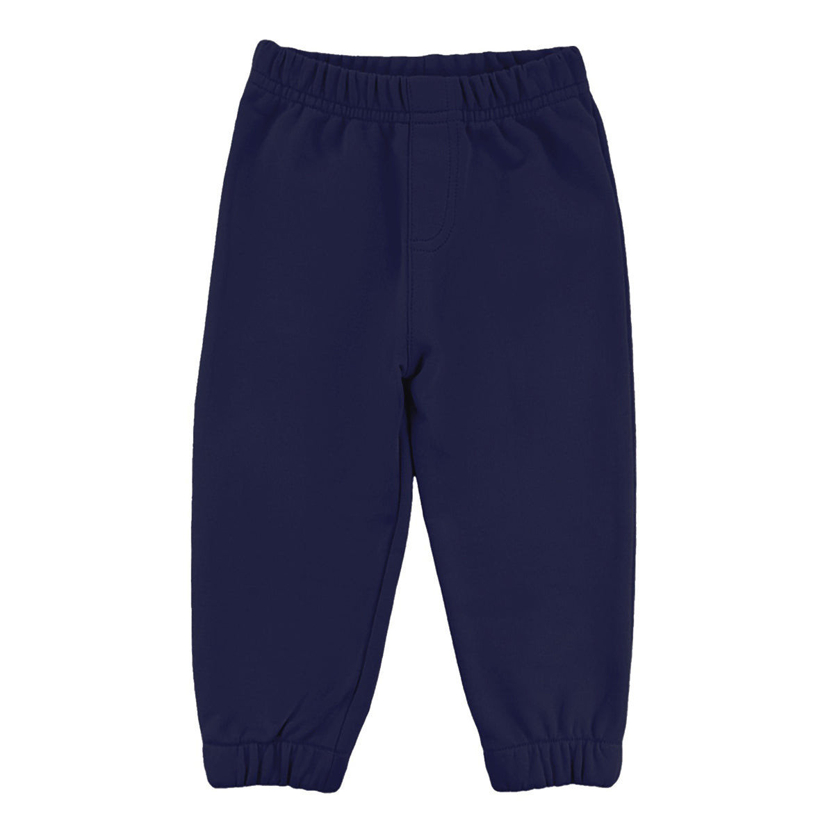 Navy French Terry Jogger Pants by Florence Eiseman