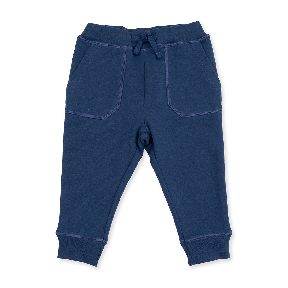 Insignia Blue Jogger Pants by Angel Dear
