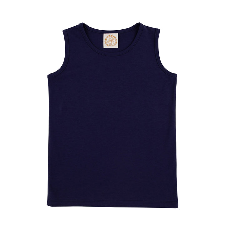 Nantucket Navy Tay Tay Tank by The Beaufort Bonnet Company