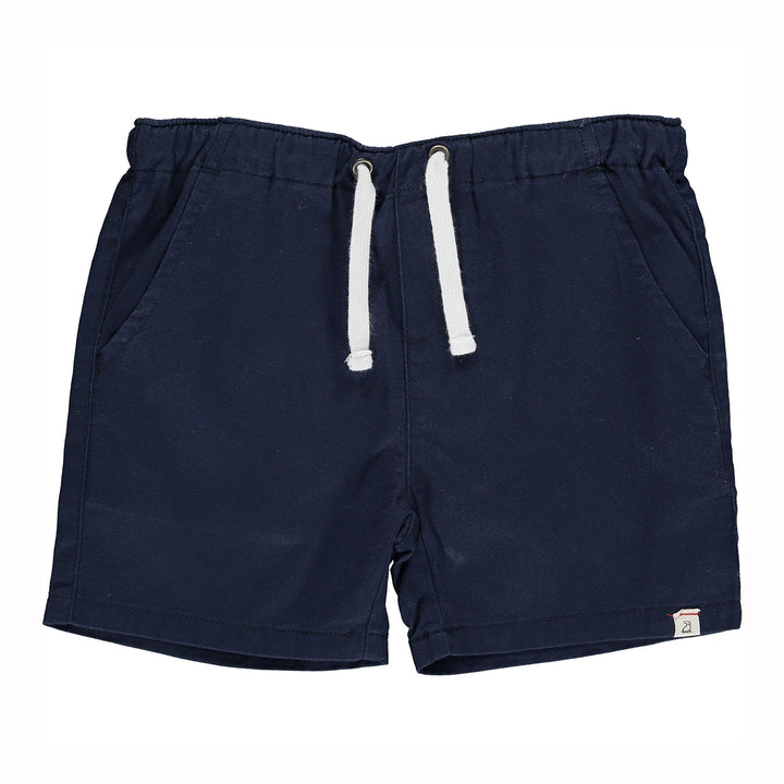 Navy Twill Shorts by Me & Henry