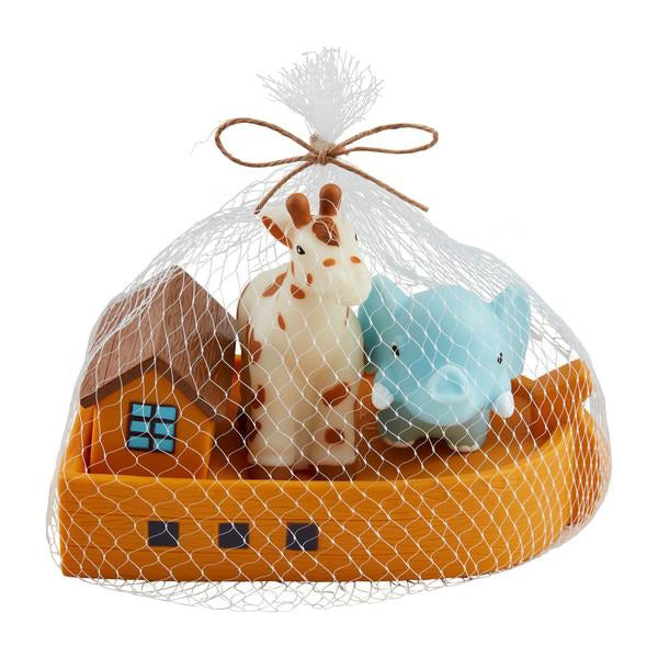 Noah's Ark Light-Up Bath Toy Set by Mud Pie