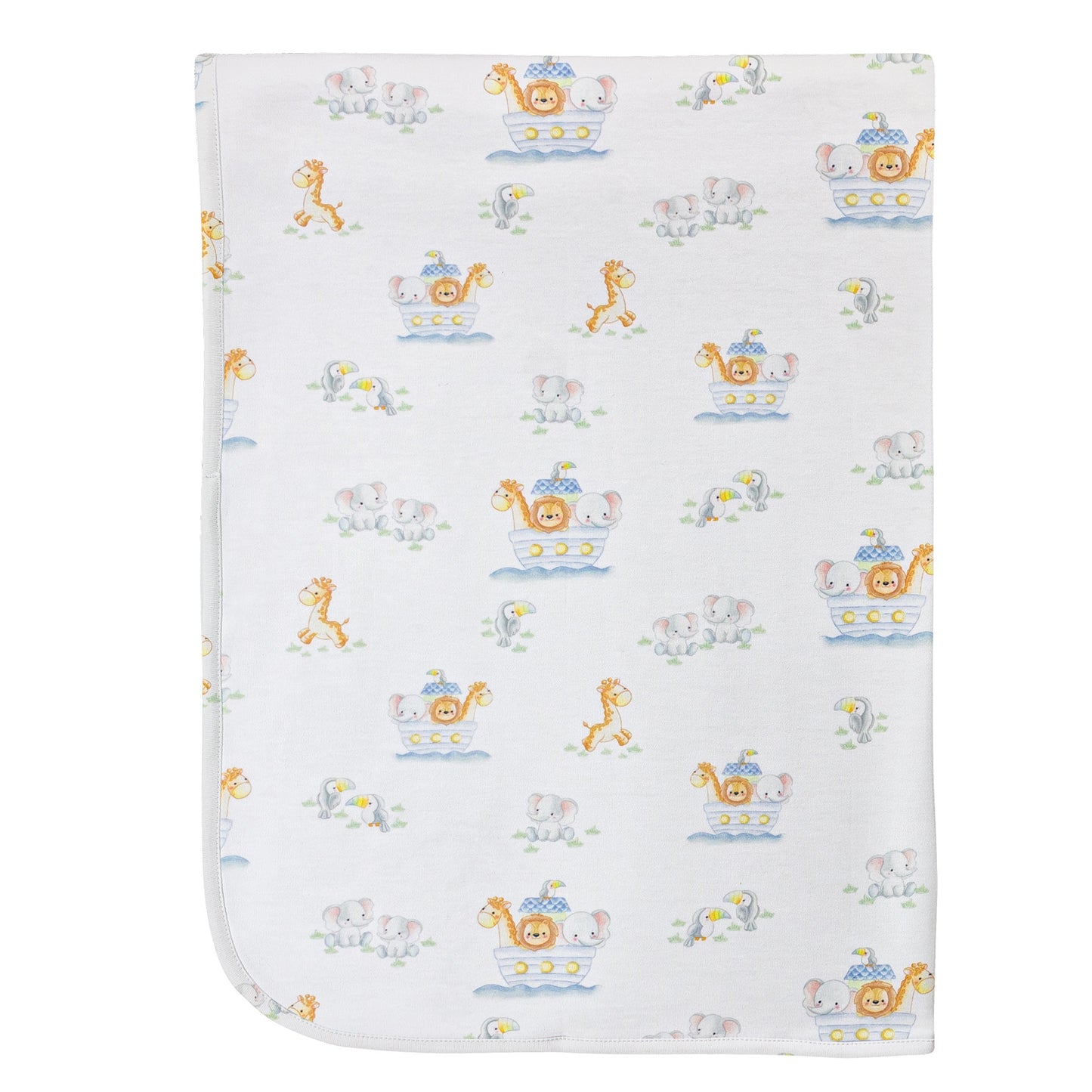 Noah's Ark Receiving Blanket by Baby Club Chic