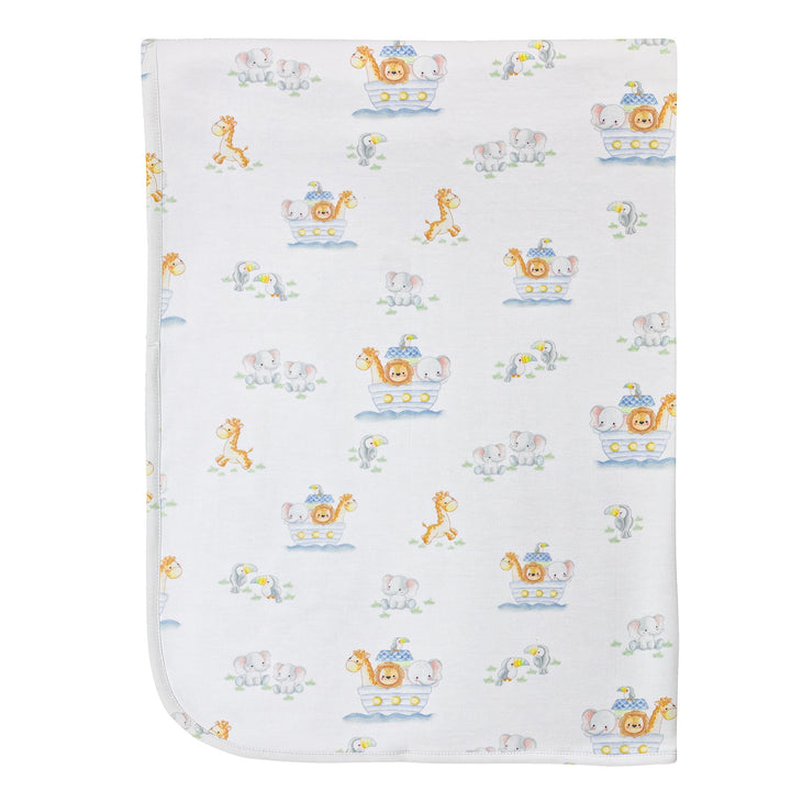 Noah's Ark Receiving Blanket by Baby Club Chic