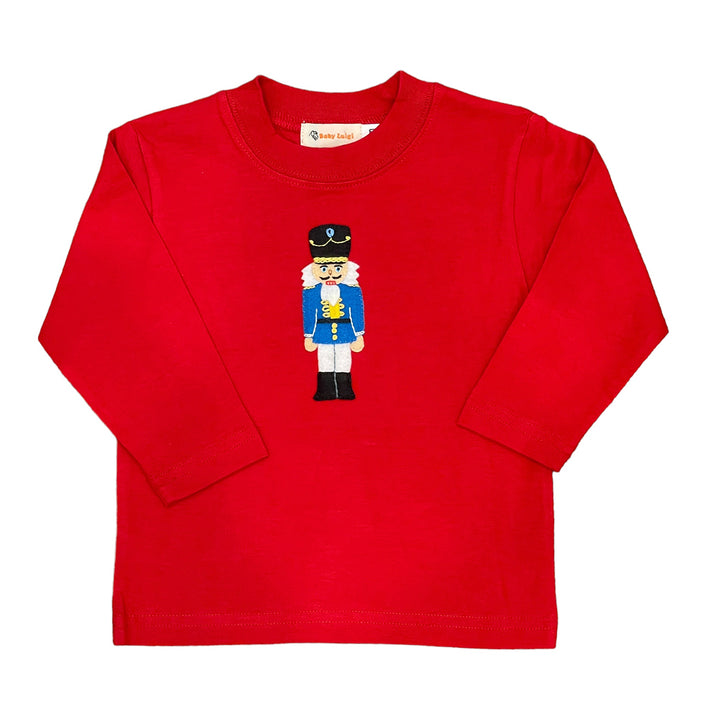 Nutcracker Red Long Sleeve Top by Luigi