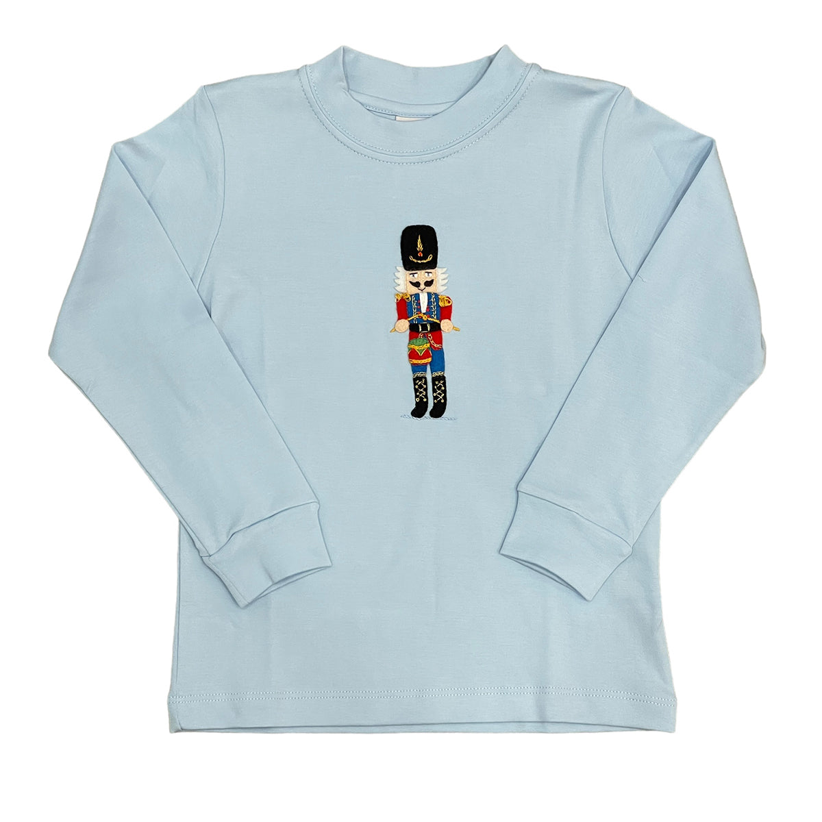 Nutcracker Applique Crew Neck Shirt by Squiggles