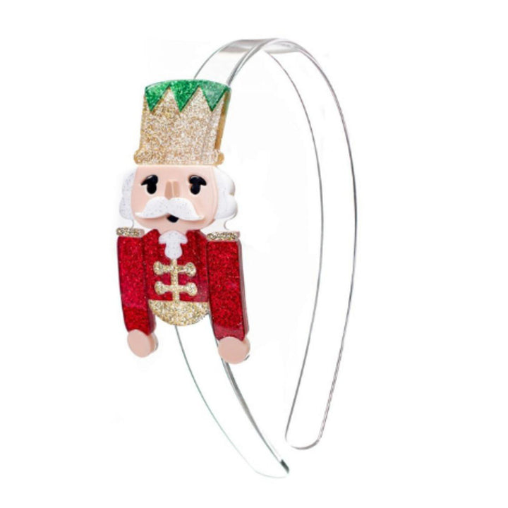 Lilies & Roses Nutcracker Glitter Red Headband