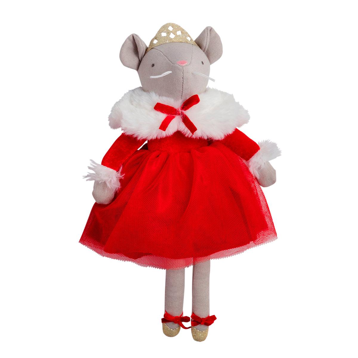 Mouse Queen Nutcracker Doll by Mud Pie