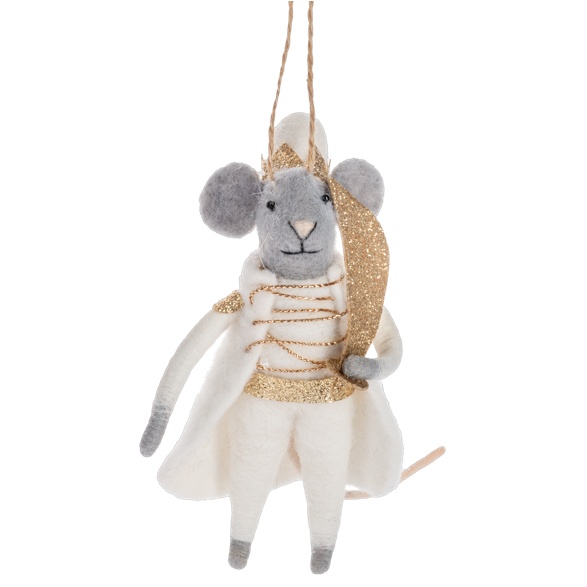 Nutcracker Mouse King Ornament by Ganz