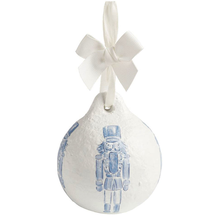 Blue Nutcracker Ornament by Mud Pie
