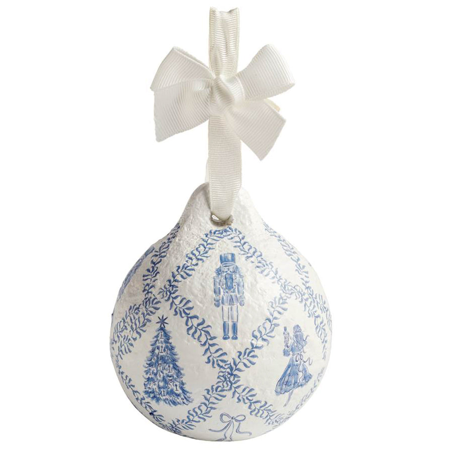 Nutcracker Lattice Pattern Ornament by Mud Pie