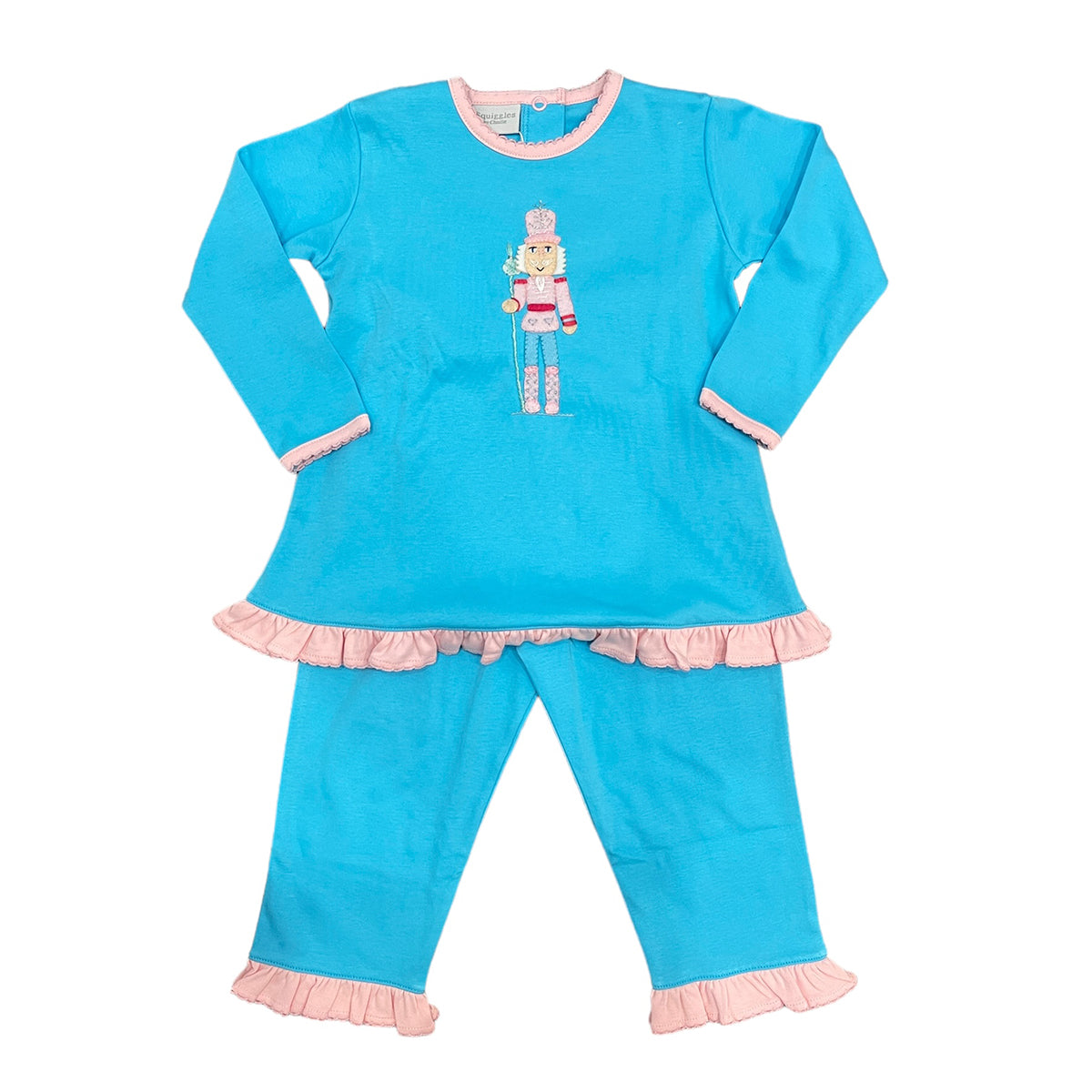 Nutcracker Applique Pant Set by Squiggles