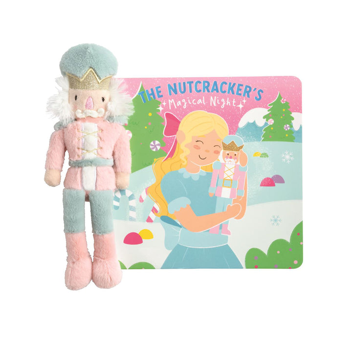 Nutcracker Plush and Board Book by Mud Pie