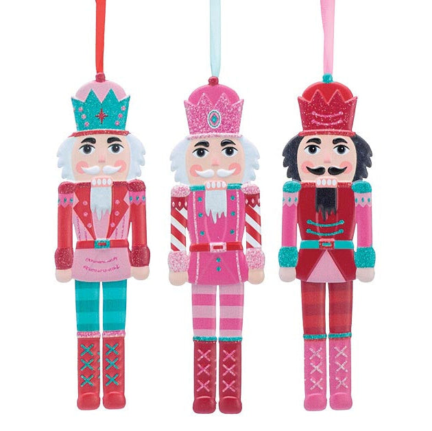 Tin Nutcracker Ornament by Burton & Burton (3 styles)