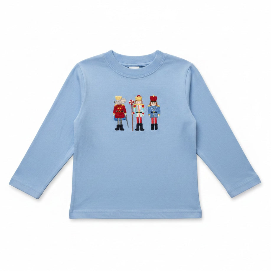 Nutcrackers Applique Shirt by The Smiley Crab