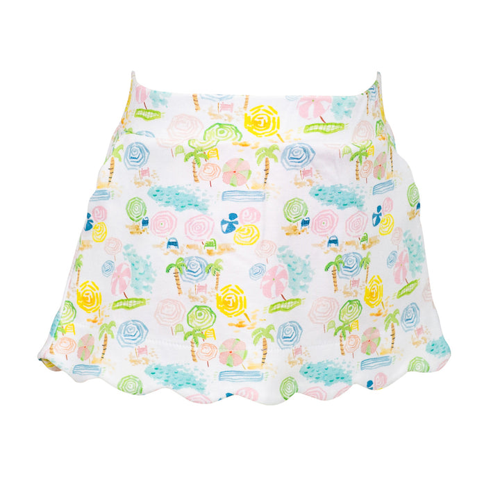 Ocean Club Scallop Skort by Proper Peony