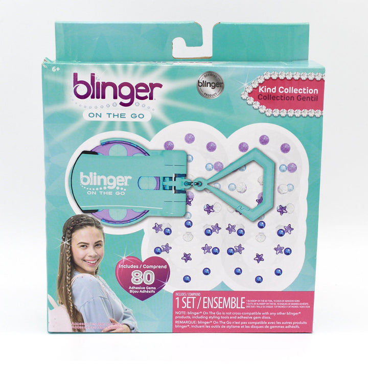 Blinger On The Go Starter Kit - Blue and Purple Kind Collection