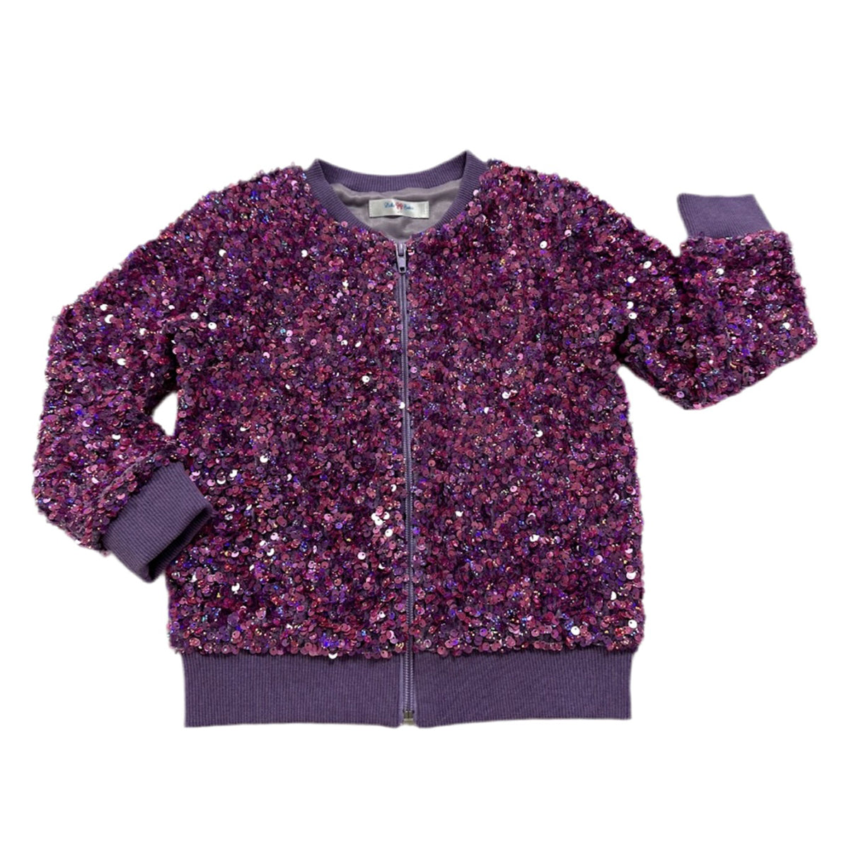 Sequin Orchid Jacket by Lulu Bebe