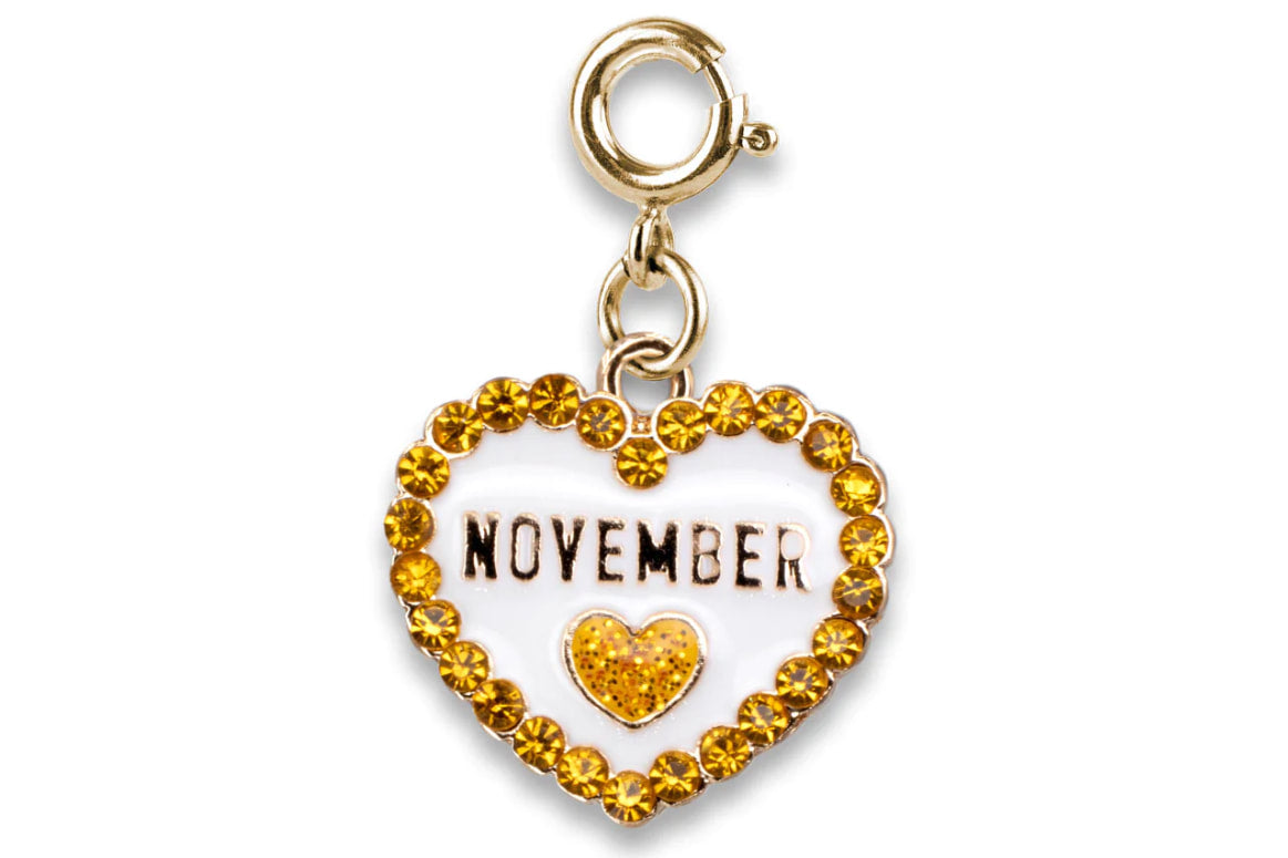 Charm It! Charm - Gold November Birthstone