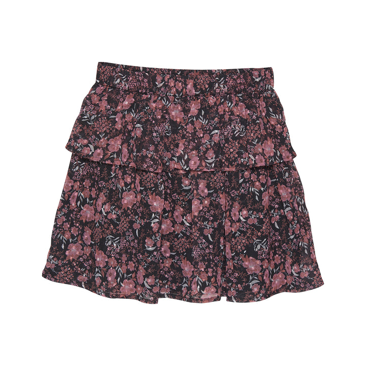Creamie Skirt - Black Floral