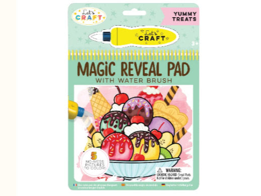 Magic Water Reveal Pad - Yummy Treats