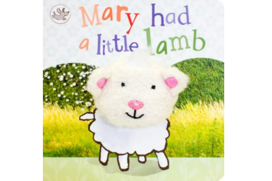 Mary Had A Little Lamb Finger Puppet Book