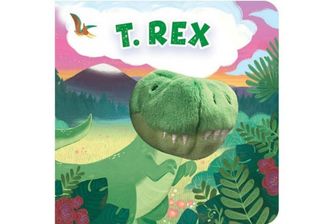 T-Rex Finger Puppet Book