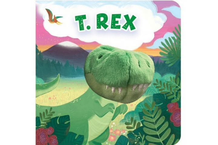 T-Rex Finger Puppet Book