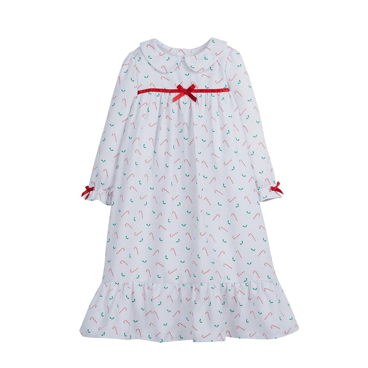 Little English Candy Cane Nightgown