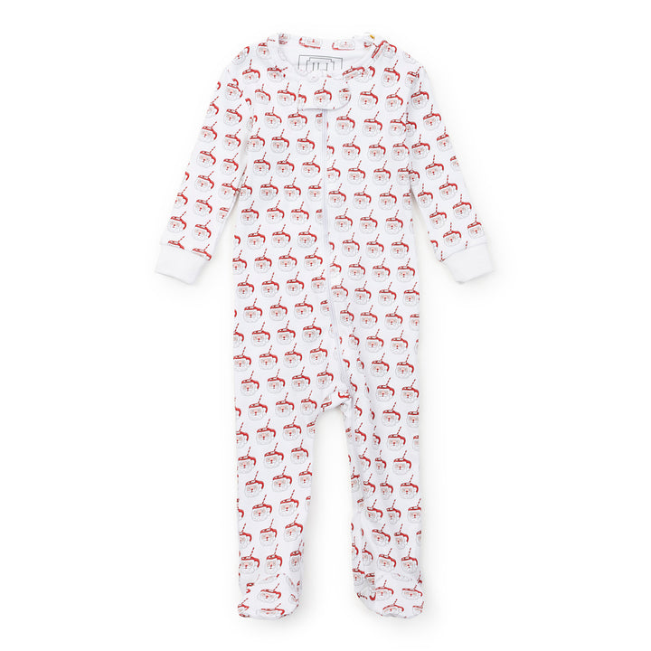 Parker Hot Cocoa Santa Zipper Pajama by LIla + Hayes