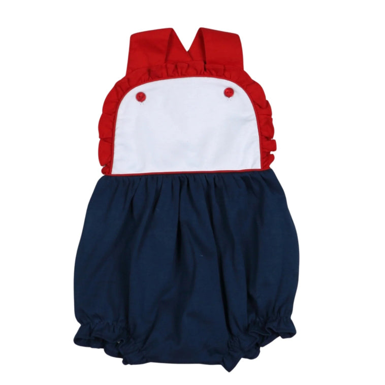 Patriotic Girl Sun Bubble by Baby Loren