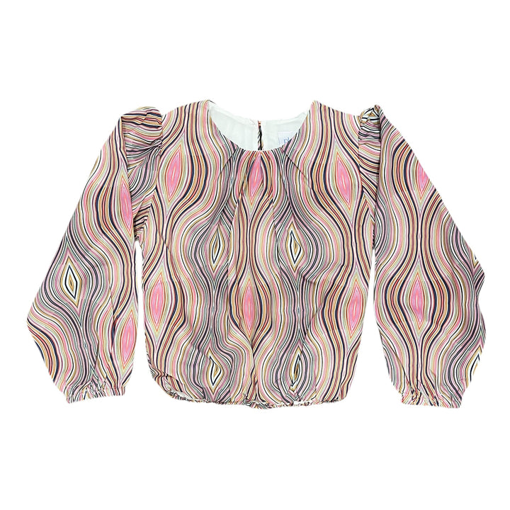 Wren Peacock Top by Pleat Collection