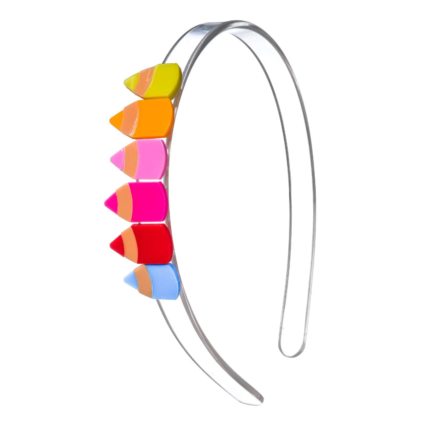 Pencil Parade Headband by Lilies & Roses