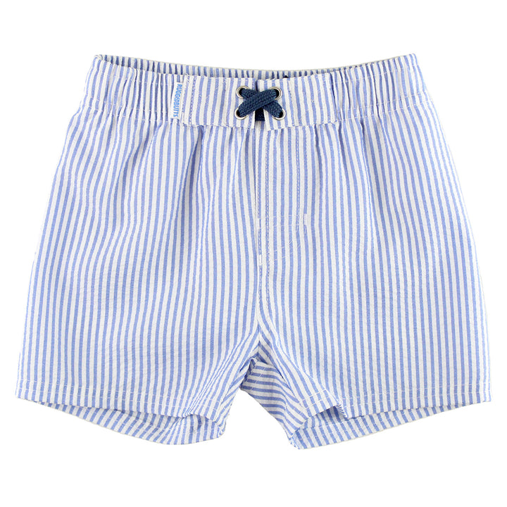 Periwinkle Seersucker Swim Trunks by RuggedButts