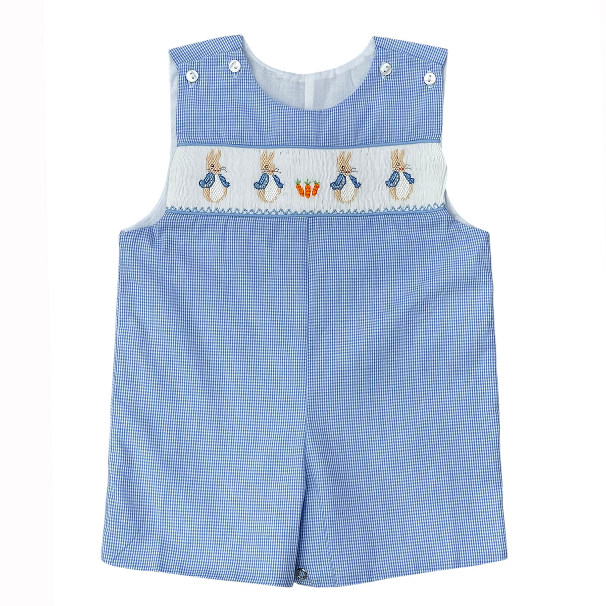 Peter Rabbit Smocked Shortall by LuLu BeBe