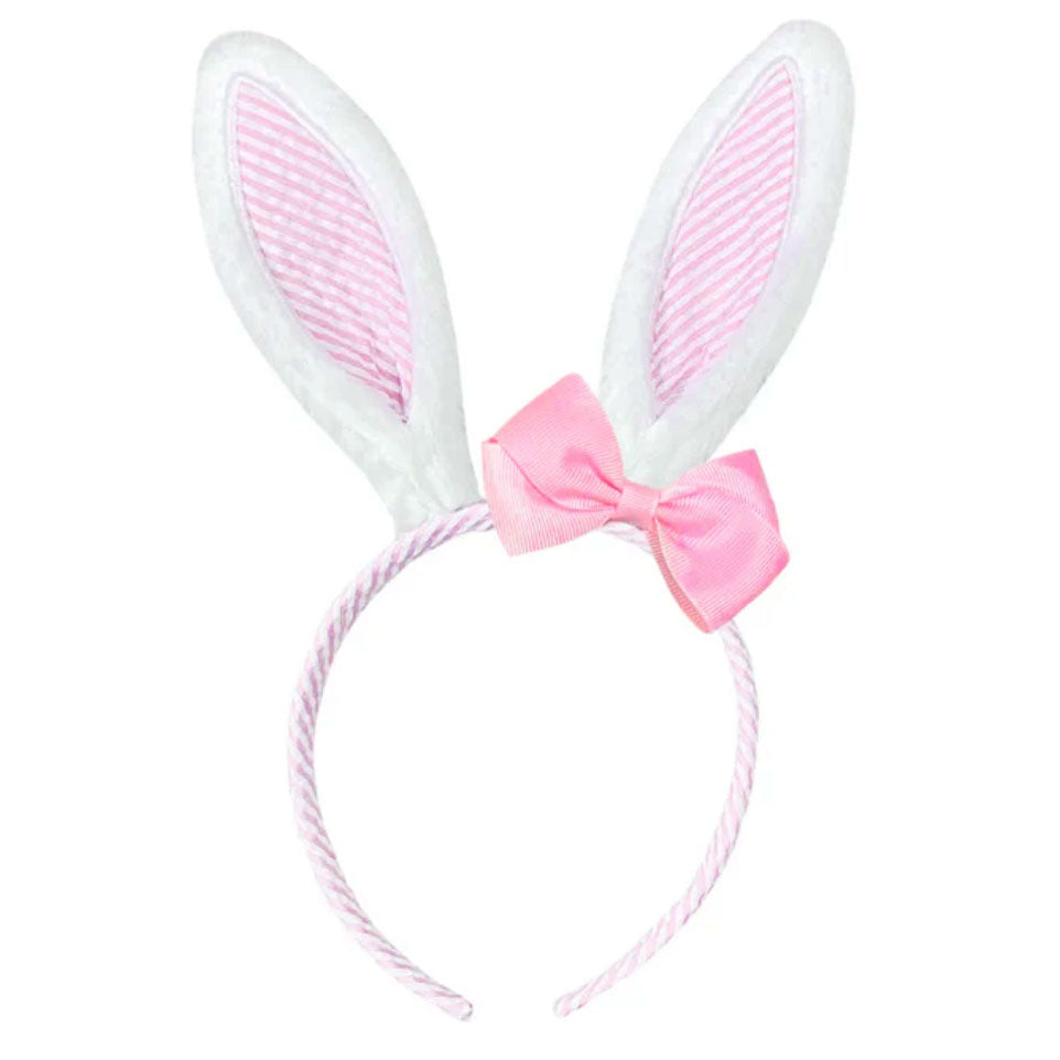 Easter Bunny Ears Headband (Pink) by Bits and Bows