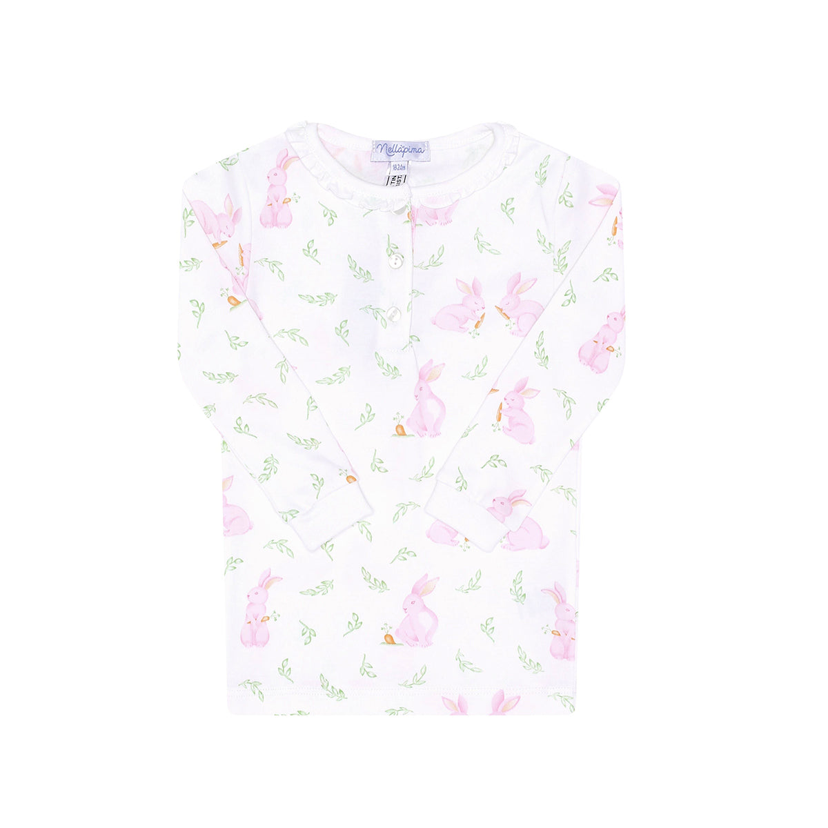 Nellapima Pink Bunny Print Pajama
