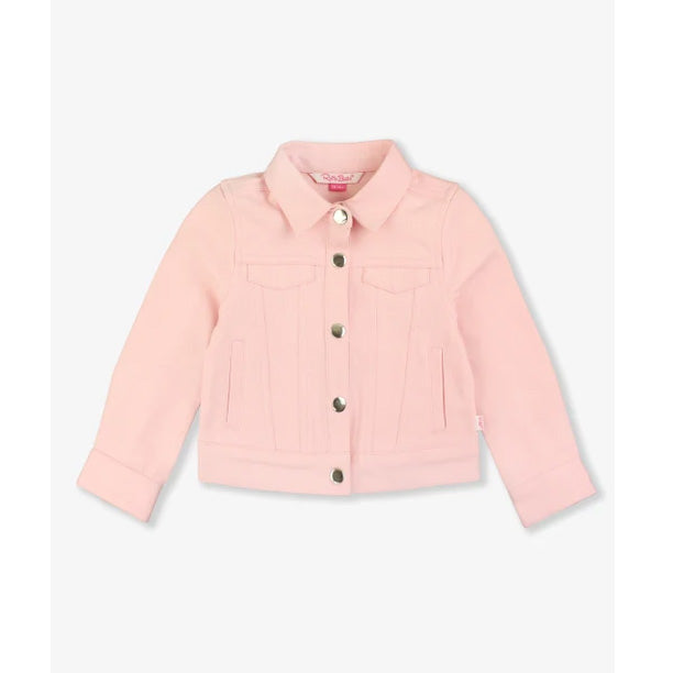 Rufflebutts Pink Stretch Denim Jacket