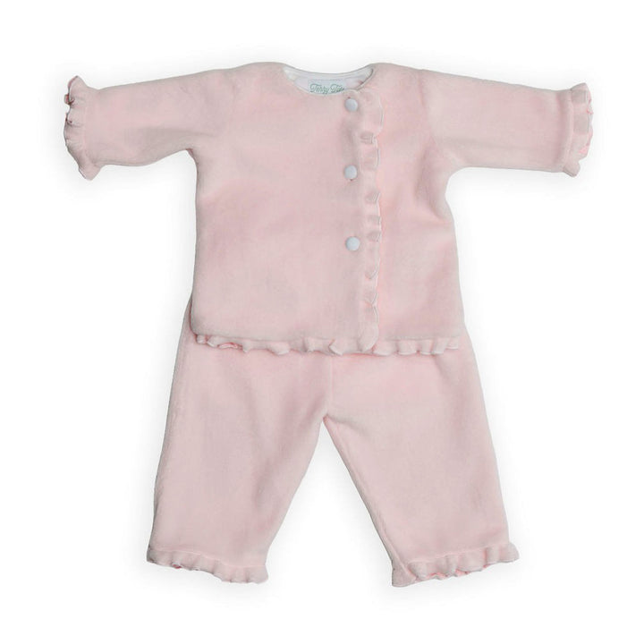 Pink Fleece 2-Piece Set by Terry Tots