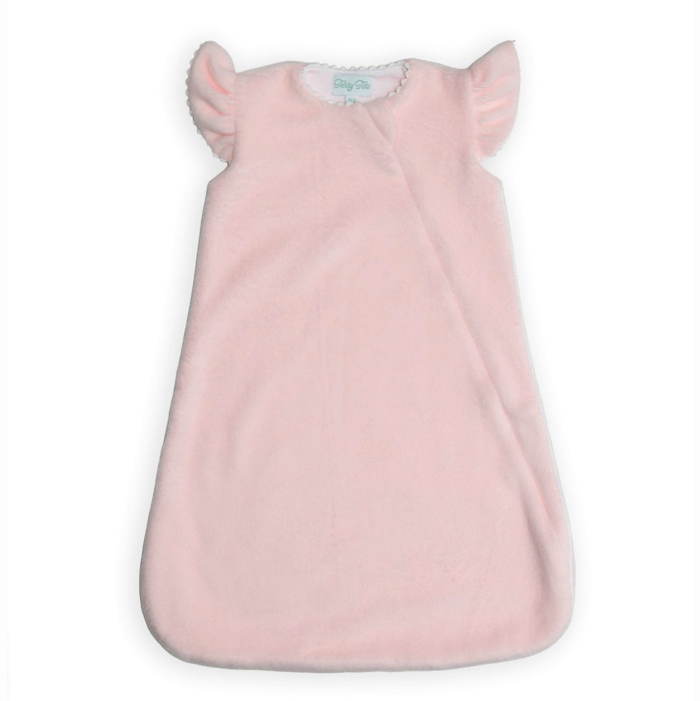 Pink Fleece Sleep Sack by Terry Tots