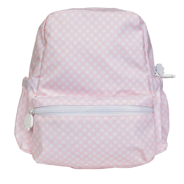 Apple of My Isla Large Backpack - Pink Gingham