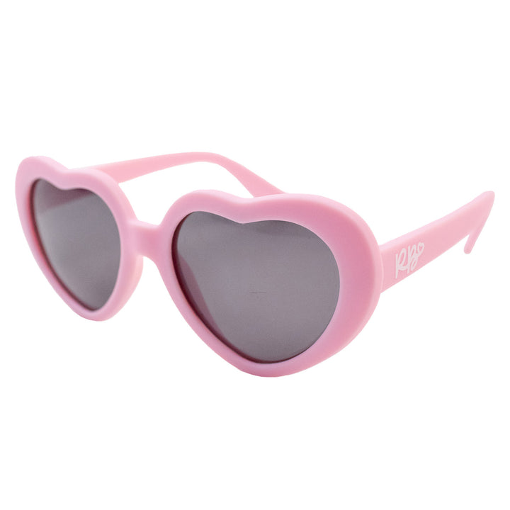 Pink Heart Shaped Sunglasses by RuffleButts