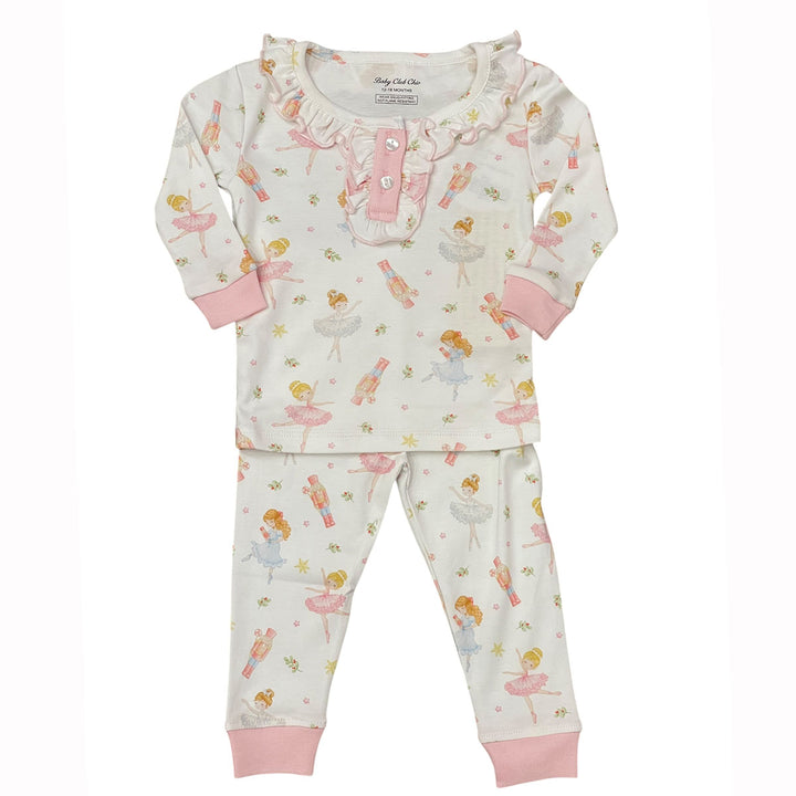 Pink Nutcracker Pajama Set by Baby Club Chic