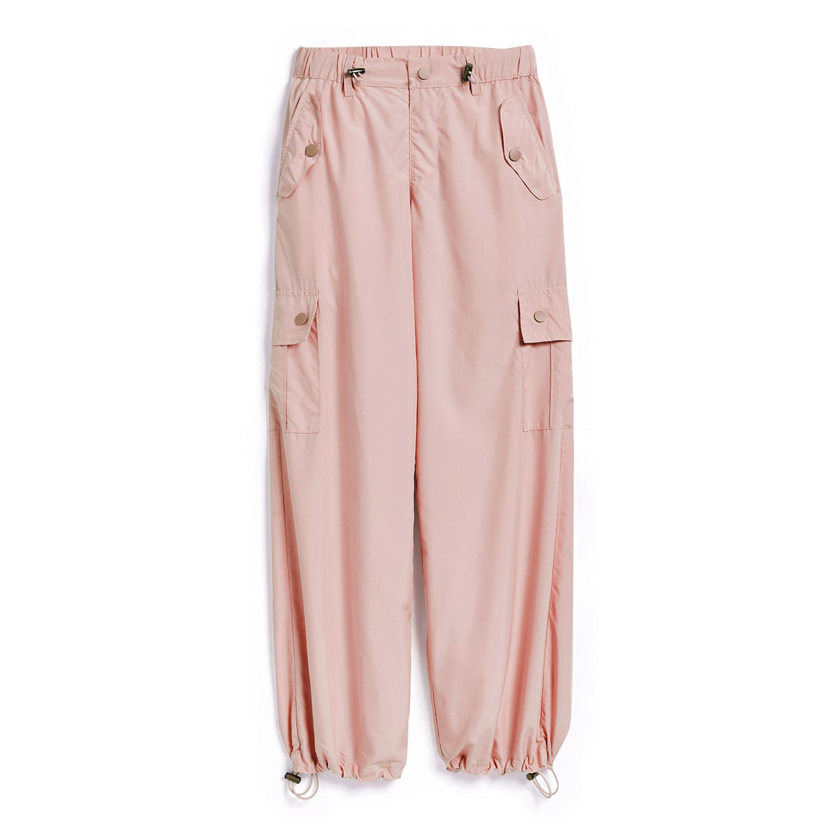 Pink Parachute Pants by Tractr