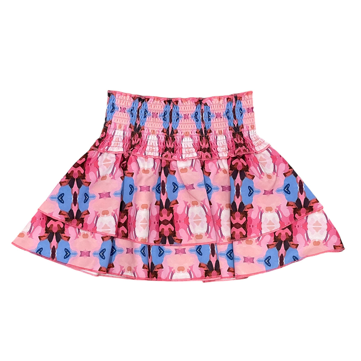 Scottie Pink & Red Skirt by Pleat Collection