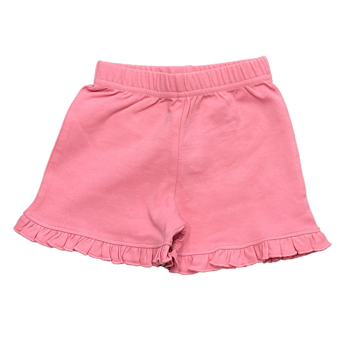 Pink Ruffled Shorts by Luigi