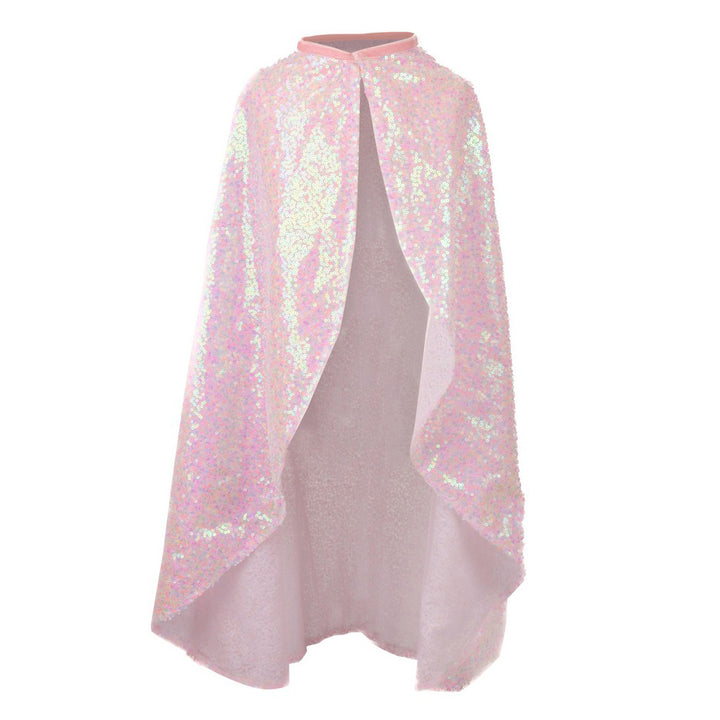 Pink Sequin Twirl Cape by Great Pretenders (Size 4-6)