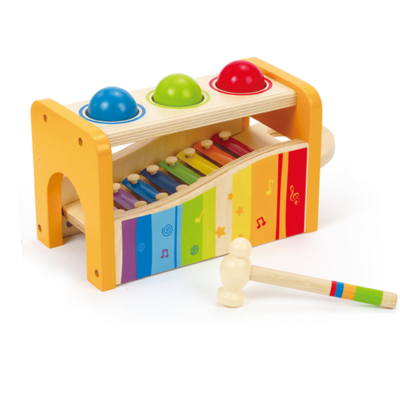 Hape Pound and Tap Bench (Age 12M+)