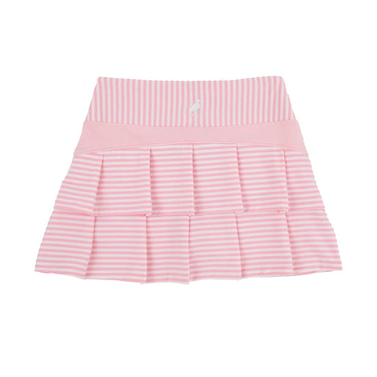 Sandpearl Pink Stripe Prepletic™ Cindy Skort by The Beaufort Bonnet Company
