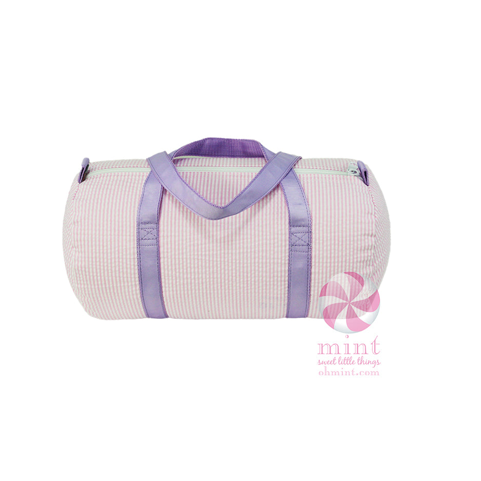 Mint Baby Seersucker Duffel - 8 Colors